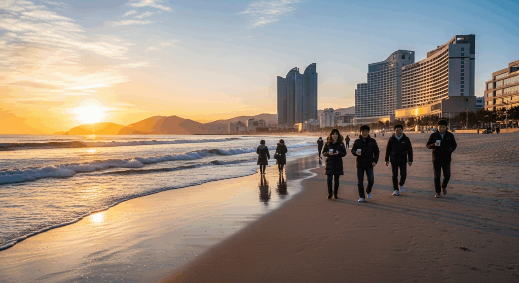 Gwangalli vs Haeundae 1 : Hai bãi biển nổi tiếng nhất Busan